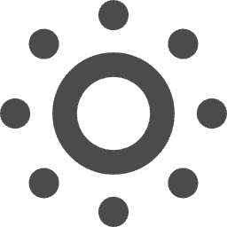Sun icon representing sunny weather